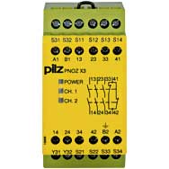 PNOZ X3 110VAC 24VDC 3n/o 1n/c 1so