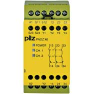 PNOZ X6 24VAC 24VDC 3n/o安全繼電器